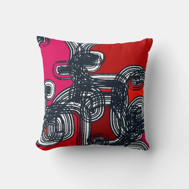 Almofada TAKUROMAN「Red」クッション (Frente)