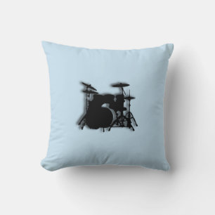 Almofada Tambores Música Design Azul