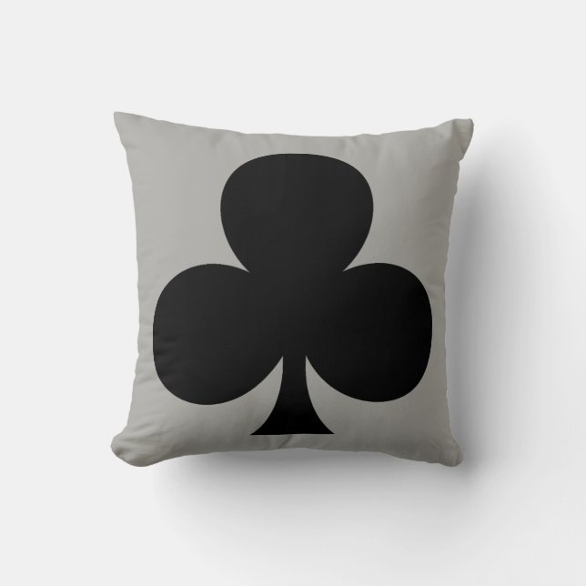 Almofada Tampo de Jogo de Poker do Clube Grey Clovers (Frente)