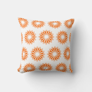 Almofada Tangerine Modern Sunbursts