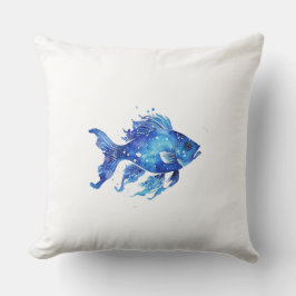 Almofada Tão Grande Peixe Azul