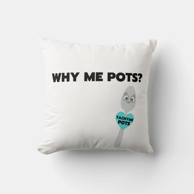 Almofada Taquete-me Impressão de colher (Frente)