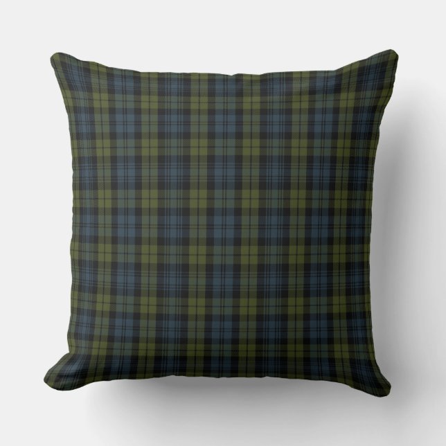 Almofada Tartan do Clã Campbell (Frente)