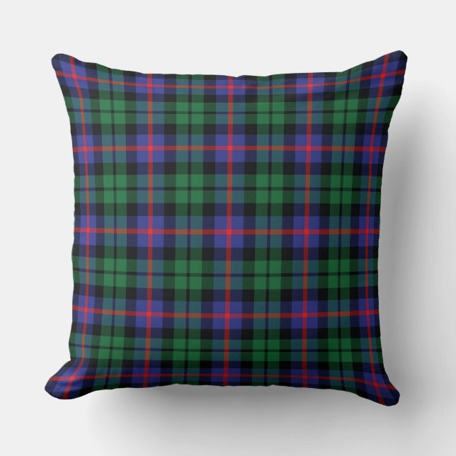 Almofada Tartan. do distrito de Durham (Frente)
