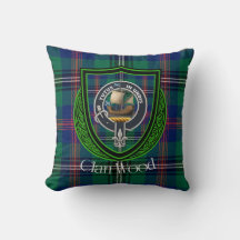 Tartan e Brasão do Clã Escocês Wood