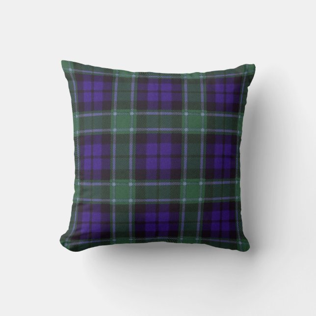 Almofada Tartan escocês real - Graham - coxim (Frente)