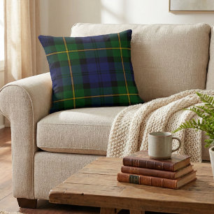 Almofada Tartan Gordon: Xadrez Autêntico do Clã Escocês