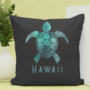 Almofada Tartaruga do Mar Havaí Personalizável