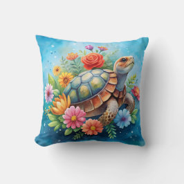 Almofada Tartaruga Floral