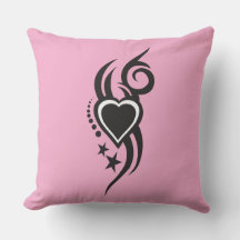 Tatuagem de Coração Floral Ornamental