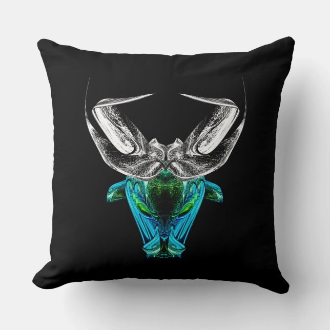 Almofada Taurus – Minimalist Zodiac Decorative Pillow (Frente)