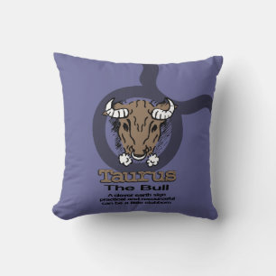 Almofada Taurus, o travesseiro azul Bull
