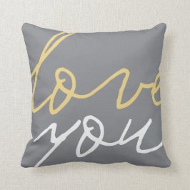 Almofada Te Amo...Sempre Travesseiro decorativo