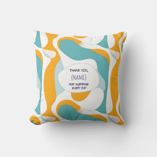 Almofada Teacher Thank You –  Personalized