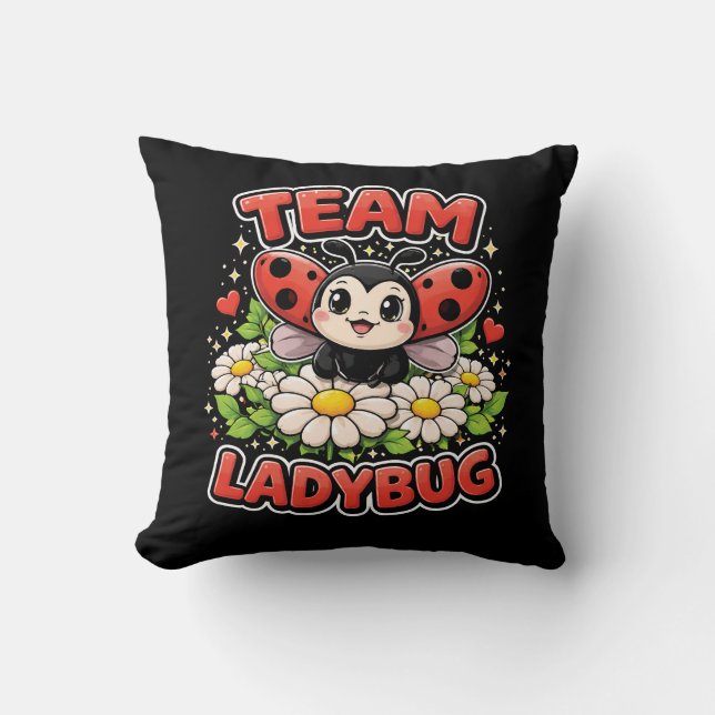 Almofada Team Ladybug (Frente)