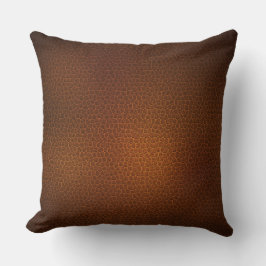 Almofada Tecido de tartaruga  Crocodilo de couro azul