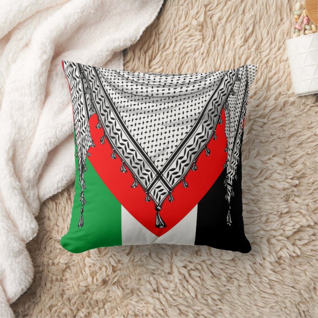 Almofada Tecido Tradicional do Keffiyeh Scarf Palestino (Cobertor)