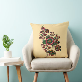 Almofada Tecido Vintage Indian Cotton Chintz