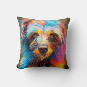 Almofada Teckel Dog Pet Cute Adorable Animal Companheiro