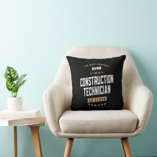 Almofada Técnico de Construção Imperfeito, mas Qualificado