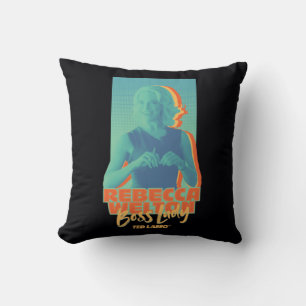 Almofada Ted Lasso Rebecca Welton Boss Lady Graphic