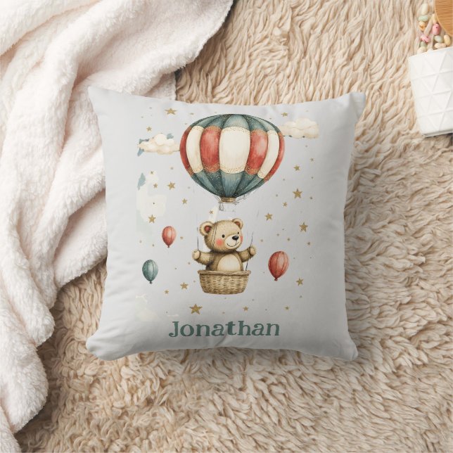Almofada Teddy Bear Hot Air Balloon Cozy (Cobertor)