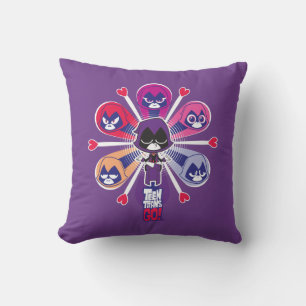 Almofada Teen Titans Go! Emoticlones de Raven