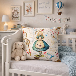 Almofada Tema Alice No País Das Maravilhas