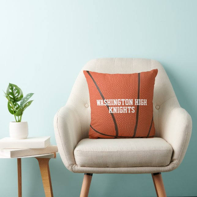 Almofada Tema de basquete personalizado (Cadeira)