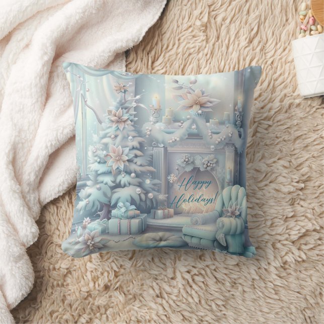 Almofada Tema de Natal Colorido Moderno (Cobertor)