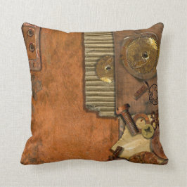 Almofada Tema industrial do steampunk
