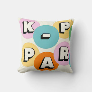 Almofada tema personalizado de pop coreano K-pop