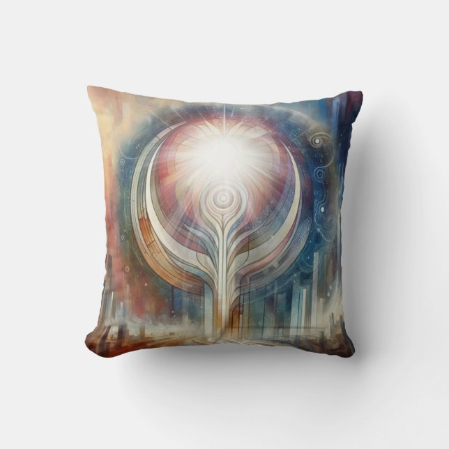 Almofada Temas da fantasia espiritual do Eterno metafísico (Frente)