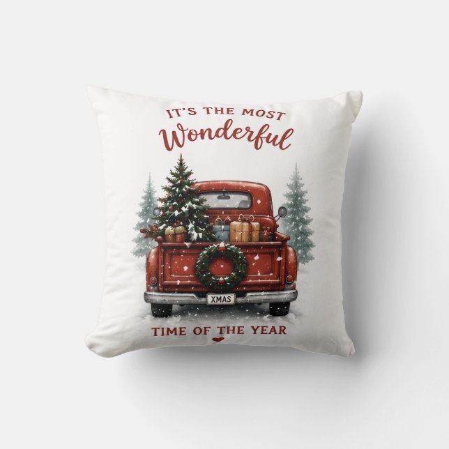 almofada temática de Natal (Frente)