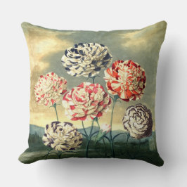 Almofada Templo de Flora Vintage Travesseiros Florais
