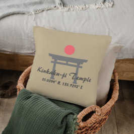 Almofada Templo Kinkaku-ji Latitude Longitude