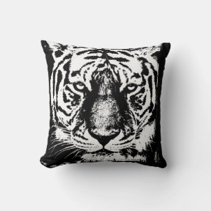 Almofada Tendy Elegant Pop Art Tiger Head Modern Modelo