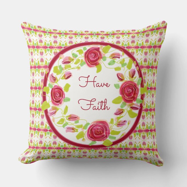 Almofada Tenha fé (Frente)