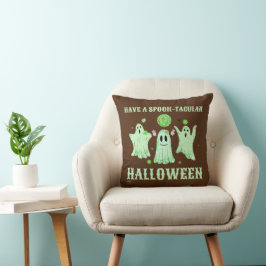 Almofada TENHA UM fantasma engraçado SPOOK TACULAR HALLOWEE