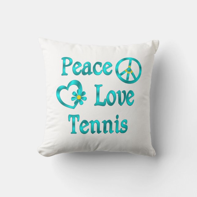 Almofada Tênis do amor da paz (Frente)