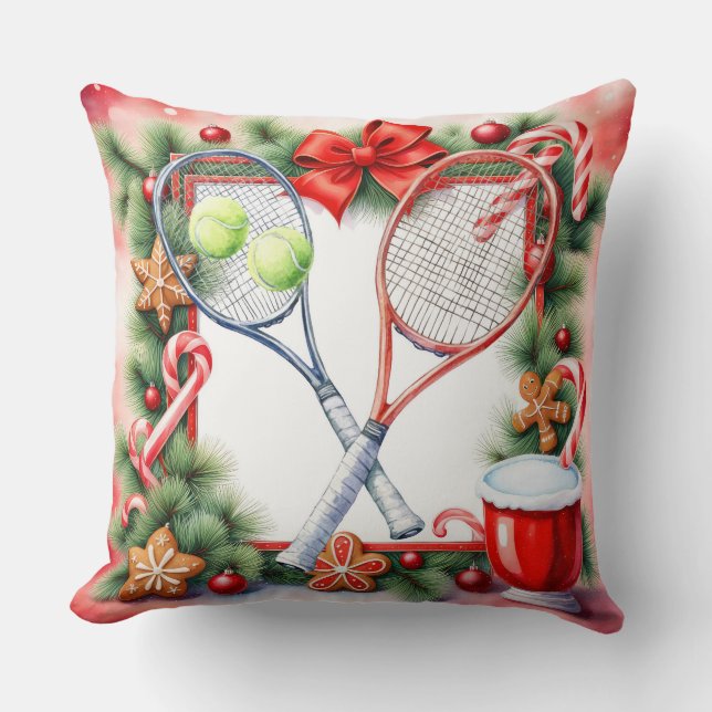 Almofada Tennis Christmas Themed for Player (Frente)
