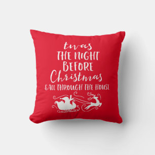 Almofada Tera A Noite Antes Do Natal