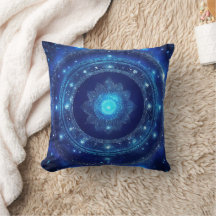 Terceiro Chakra do Olho Mandala Azul