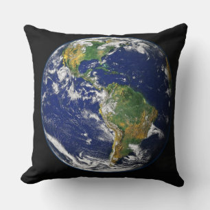 Almofada Terra do Mundo América do Sul