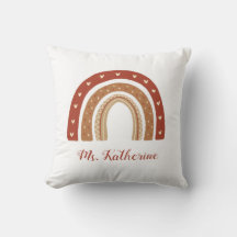 Terracotta Boho Rainbow Obrigado Presente