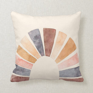 Almofada Terracotta Cream Boho Rainbow