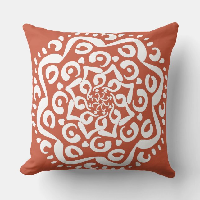 Almofada Terracotta Mandala (Frente)