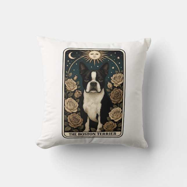 Almofada Terrier de Boston (Frente)