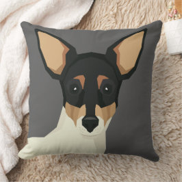 Almofada Terrier Fox de Brinquedo