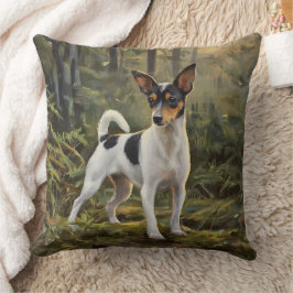 Almofada Terrier Fox de Brinquedo